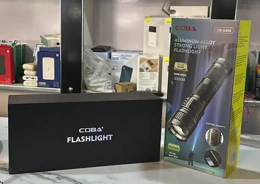 Imported COBA CB G-400 Powerful Torch – 3KM Ultra Long Range