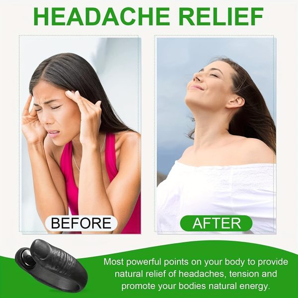 Sugar Control Li4 Acupressure Point Clip Wearable Headache Relief Supporting Acupressure Relaxation, Stress Relief, Tension Relief Hand Clip